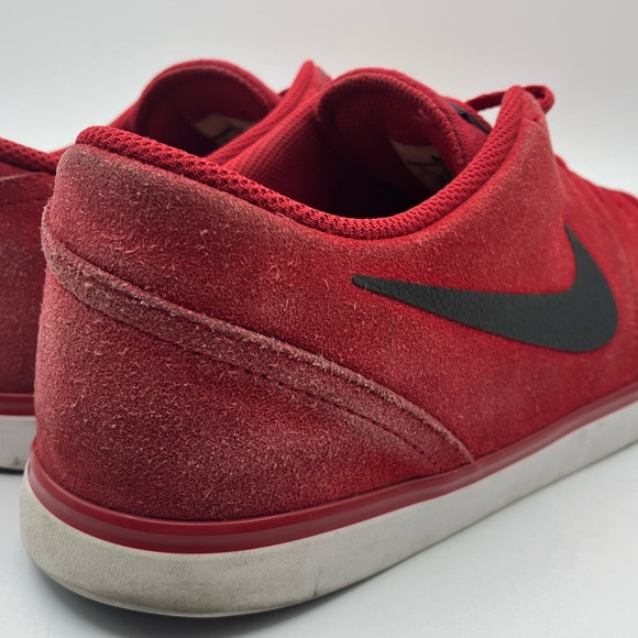 Nike Mens Red SB Check 705265-601 Cushioned Low Top Athletic Shoes Size 13 - Picture 8 of 15